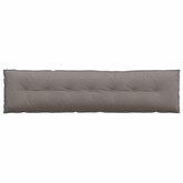 Poduszka na plecy Ciemnoszary 200 x 19 x 50 cm tkanina