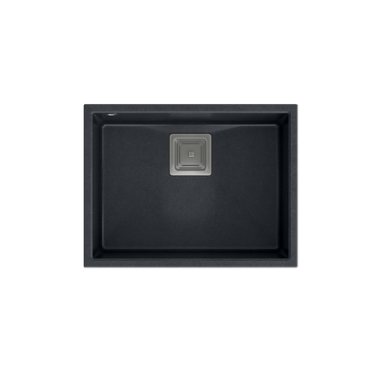DAVID 50 GraniteQ black diamond/elementy stalowe