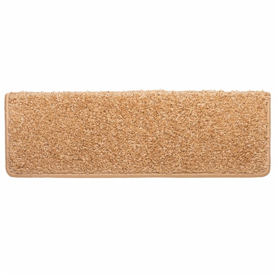 Maty na schody 10 szt. 65x21x4 cm Beżowe, prostokątne krawędzie