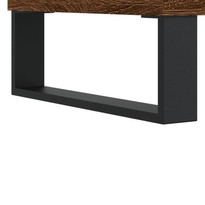 vidaXL Szafka pod TV, brązowy dąb, 69,5x30x50 cm