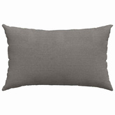 Poduszki na sofę 2 pcs Jasnoszary 50 x 30 cm Tkanina sztruksowa