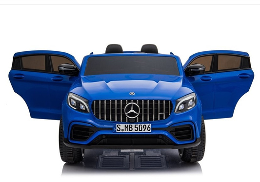 Auto na Akumulator Mercedes GLC 63S Dwuosobowy LED MP3 Niebieski Lakierowany