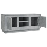 Szafka pod TV, szarość betonu, 102x35x45 cm vidaXL