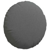 Poduszki na siedziska 2 pcs Ciemnoszary ?40 x 13 cm tkanina