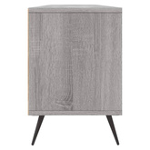 vidaXL Szafka pod TV, szary dąb sonoma, 150x30x44,5 cm wariant 6