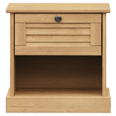 Szafka nocna VIGO, 42x35x42 cm, lite drewno sosnowe