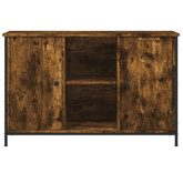vidaXL Szafka pod TV, przydymiony dąb, 100x35x65 cm