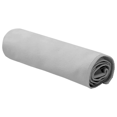 Ręczniki Sportowe 2 pcs Szary 50 x 30 cm Poliester i poliamid