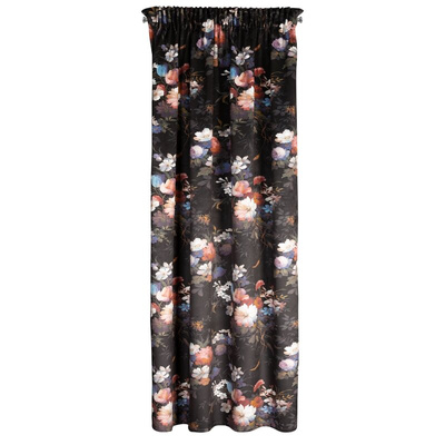 Zasłona Karen czarna 140x270