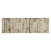 vidaXL Dywanik kuchenny, wzór w deski ogrodzenia, 60x180 cm, aksamit