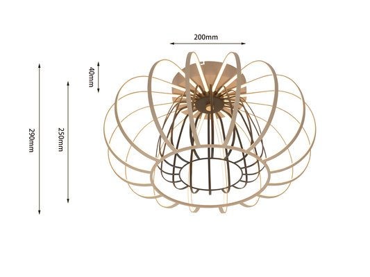 Lampa sufitowa SALO 9033-113