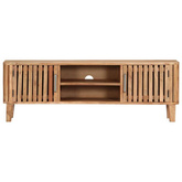 vidaXL Szafka pod TV, 130 x 30 x 45 cm, lite drewno akacjowe