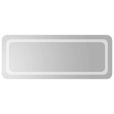 Lustro łazienkowe z LED, 100x40 cm