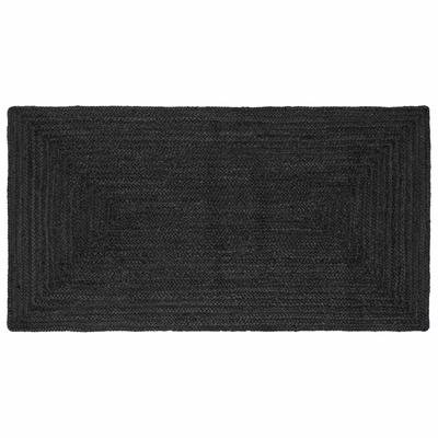 Dywany pokojowe Prostokątny ciemnoszary 100 x 200 cm Juta