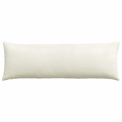 Poduszki na sofę 2 pcs Kremowy 120 x 40 cm Tkanina sztruksowa