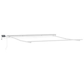Rama markizy Ze LED Lights Biały 400 × 350 cm Aluminium