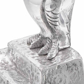 Podpórki do książek 2 pcs Srebrny 12 x 9 x 19 cm Aluminium