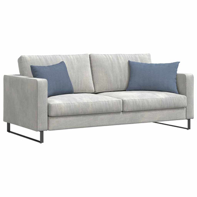 Poduszki na sofę 2 pcs Niebieski 60 x 40 cm Tkanina sztruksowa