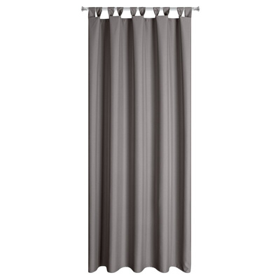 Zasłona Garden stalowa 155x260