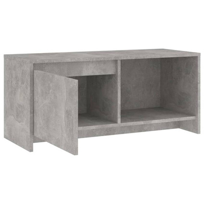 vidaXL Szafka pod TV, szarość betonu, 90x35x40 cm