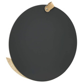 vidaXL Lustro ścienne z półką z litego drewna sosnowego, 35 cm