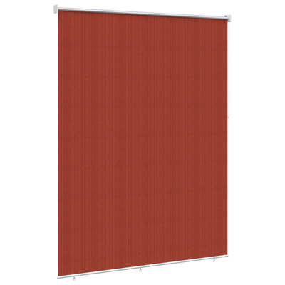 Roleta zewnętrzna 90% blokada UV Terakota 180 x 230 cm HDPE