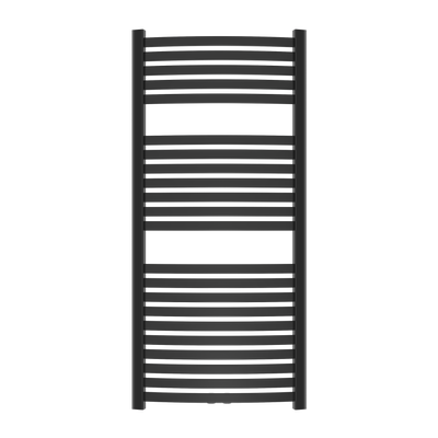 GRZEJNIK ŁAZ. 540X1200 + KPL. OSIOWY + MASKOWNICA POJ. - CZARNY