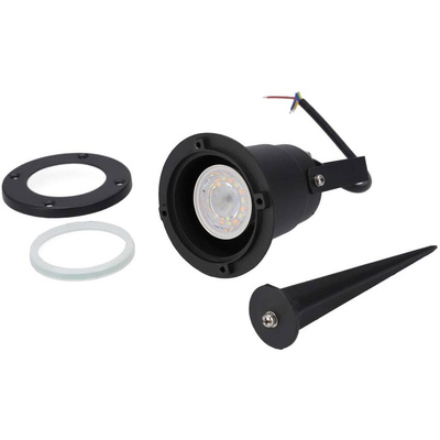 Reflektor ogrodowy wbijany LED HORTUS GU10 IP65 czarny EDO777112 EDO Solutions