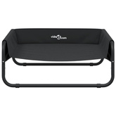 vidaXL Legowisko dla psa, antracytowe, tkanina Oxford i stal