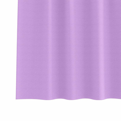 Firany blackout z kółkami 2 pcs Fioletowy 175 x 140 cm