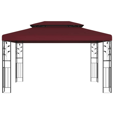 Altana 3,97 x 2,96 x 2,68 m Czerwone wino Poliester i Stal