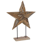 Gwiazda Bożonarodzeniowa Brązowy 59,5 x 18 x 74 cm