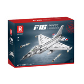 Klocki Konstrukcyjne Myśliwiec  F-16 Fighting Falcon 1427el
