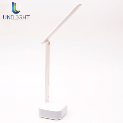 Lampka biurkowa LED - Głośnik bluetooth - AUX - 6W