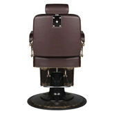 Gabbiano fotel barberski Boss brązowy 126467
