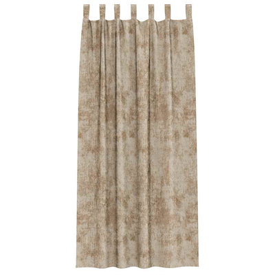 Zasłony z weluru 2 pcs szampański 225 x 140 cm Aksamit