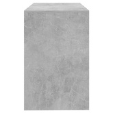 vidaXL Biurko, szarość betonu, 101x50x76,5 cm, materiał drewnopochodny