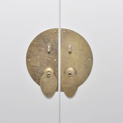 vidaXL Szafka pod TV, biała, 110x24x48 cm, materiał drewnopochodny