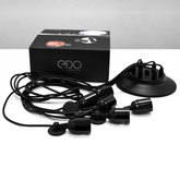 Lampa wisząca pająk ARANEA 6xE27 czarny EDO777189 EDO Solutions