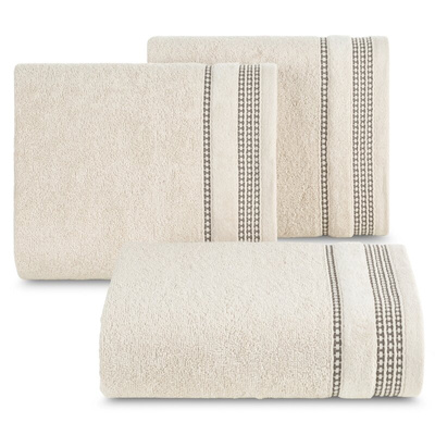 Ręcznik Amanda beżowy 70x140