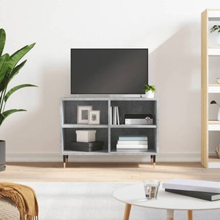 vidaXL Szafka pod TV, szarość betonu, 69,5x30x50 cm