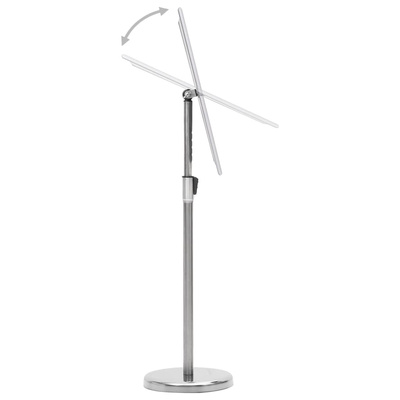 Stojak na plakat A3, srebrny, stop aluminium