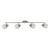 Lampa ścienna listwa 4X40W G9 chrom HORUS 94-19165