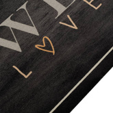 vidaXL Dywanik kuchenny z napisem Coffee, 60x300 cm, aksamitny