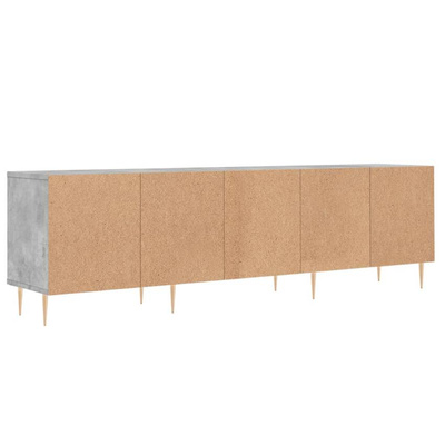 vidaXL Szafka pod TV, szarość betonu, 150x30x44,5 cm model standard