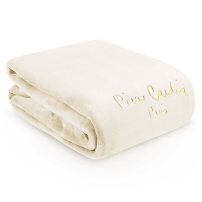 Koc Pier kremowy 160x220