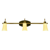 Lampa sufitowa CANDELLUX 93-85682 KROTON LISTWA 3x40W G9 PATYNA
