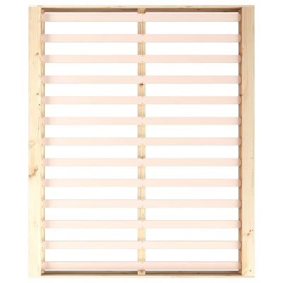 Rama łóżka, 160x200 cm, lite drewno