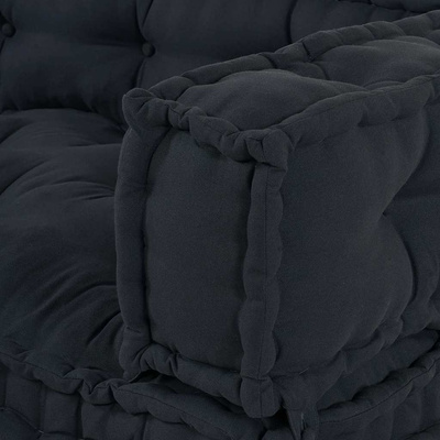 Poduszka do sofy paletowej 3 pcs antracytowy 120 x 80 x 38 cm
