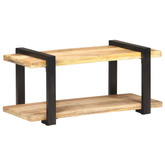 vidaXL Szafka pod TV, 90x40x40 cm, surowe drewno mango